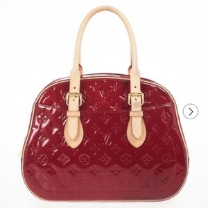 Louis Vuitton Red Monogram Vernis Summit Drive Bag